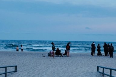 Beach in Rockaways where two teens went missing due to rip tide