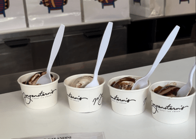 Four Ice Cream Cups