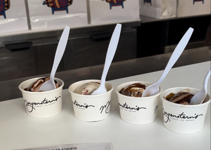 Four Ice Cream Cups