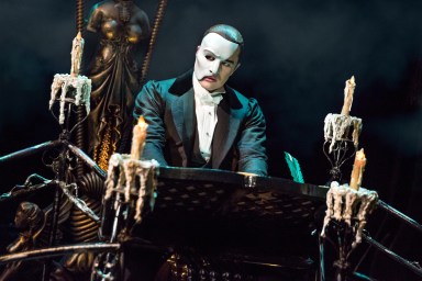 Actor playing Phantom of the Opera on Broadway