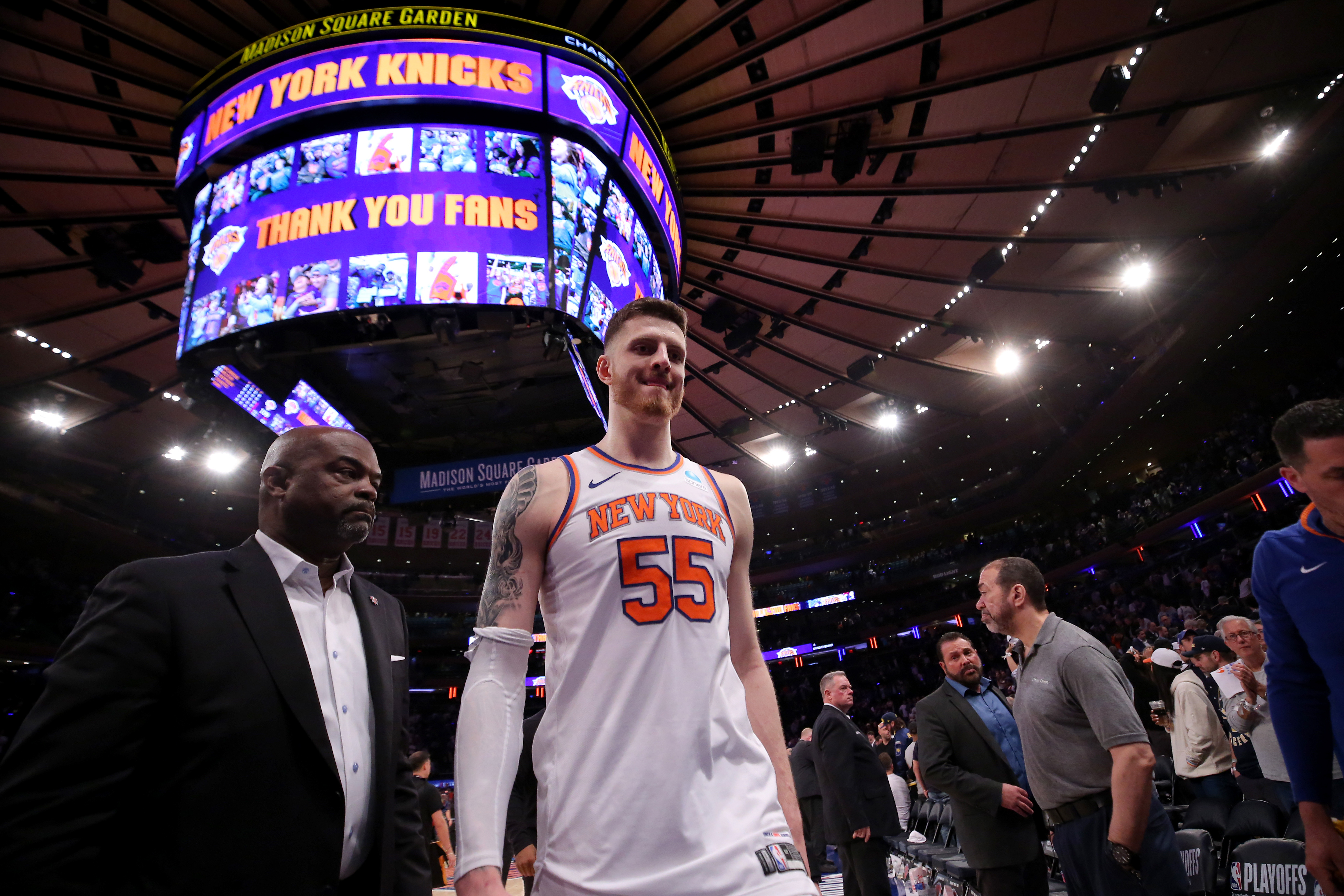 Isaiah Hartenstein talks decision to leave Knicks: 'It was hard' 3 Isaiah Hartenstein Knicks