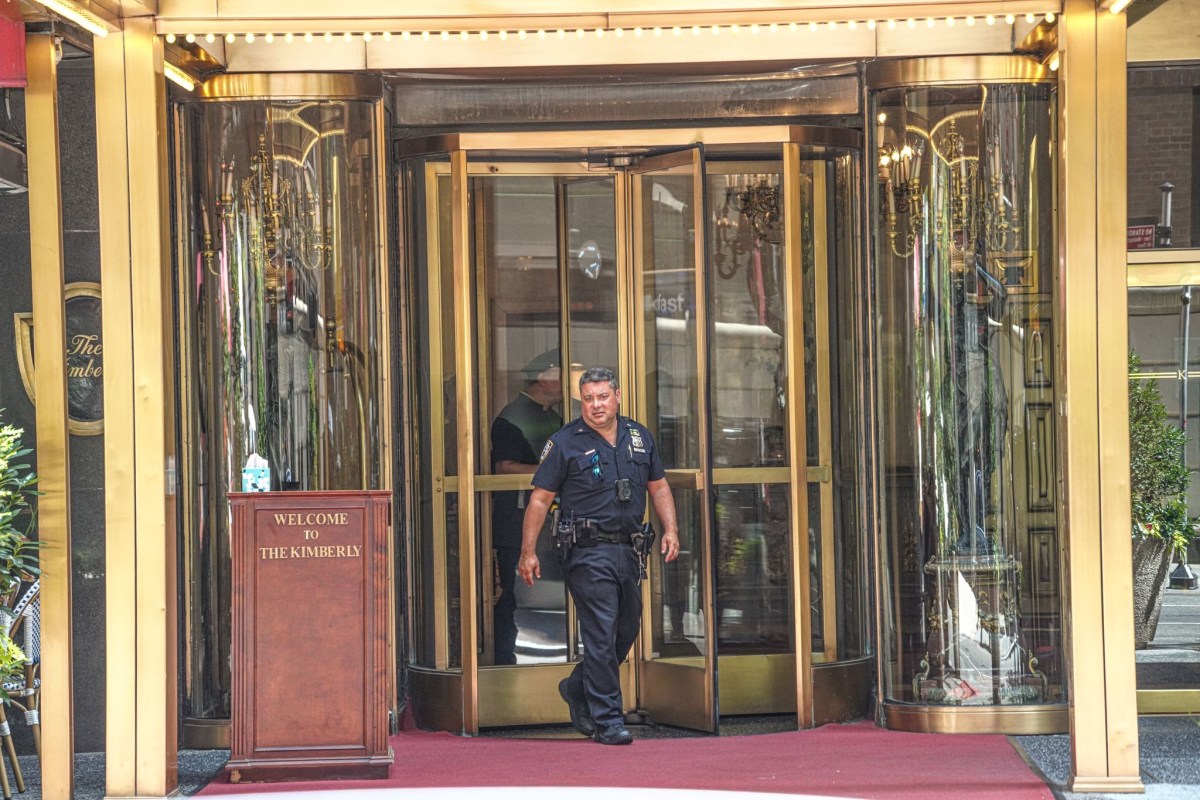 A 64-year-old man died after allegedly jumping to his death from the 20th floor of the Kimberly Hotel located at 145 East 50th Street