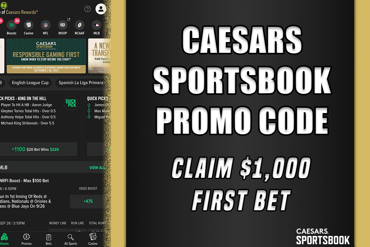 Caesars Sportsbook promo code