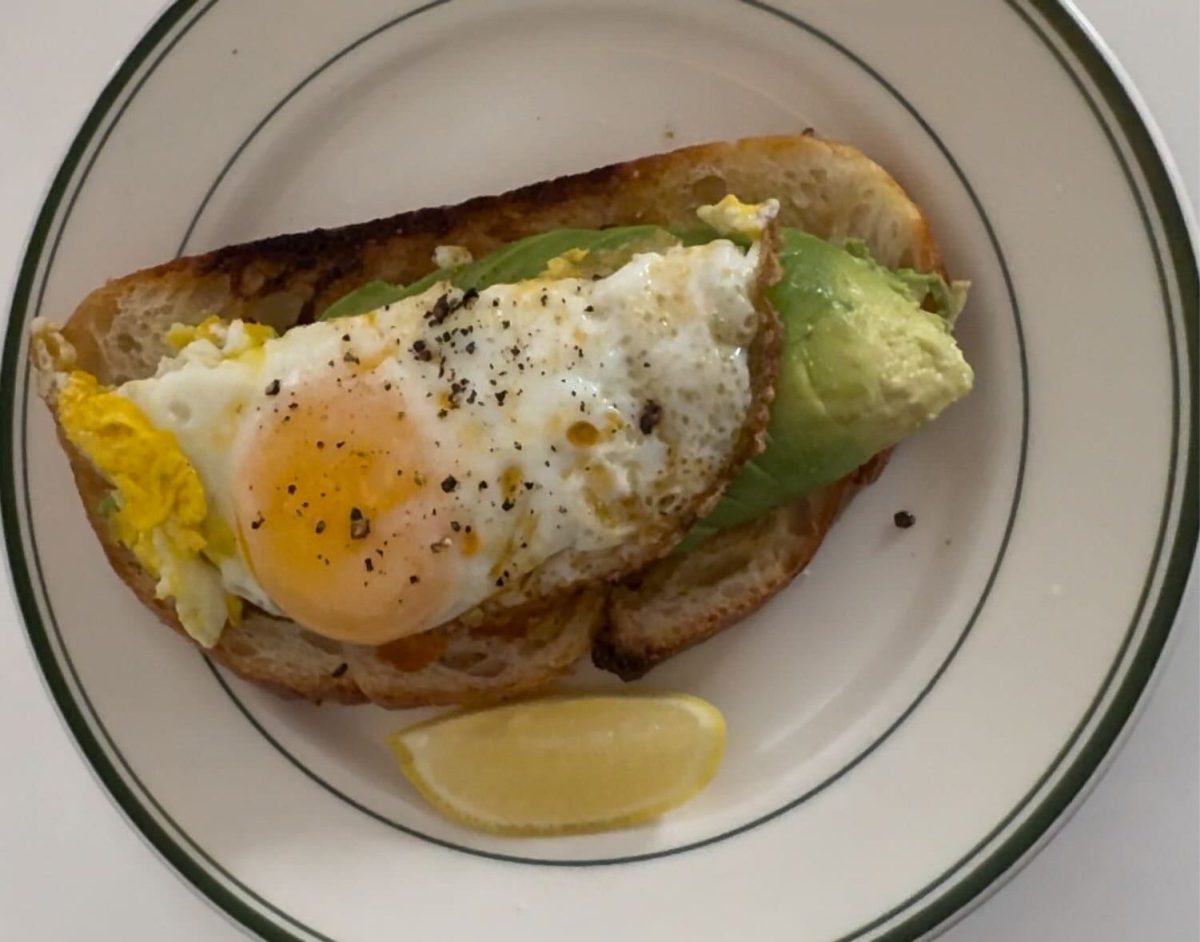 The avocado toast from Please Tell Me.