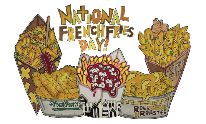 National French Fries Day | From classic to curly: french fry styles and pairings 8 Happy National French Fries Day!