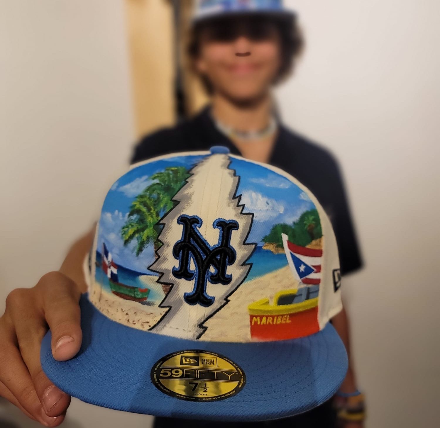14-year-old EvanTheArtist making waves in the sports world with his art 3