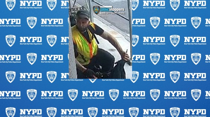 Bike thief steals wheels, throws wrench at victim in Gramercy Park 4 man in yellow vest wearing hat