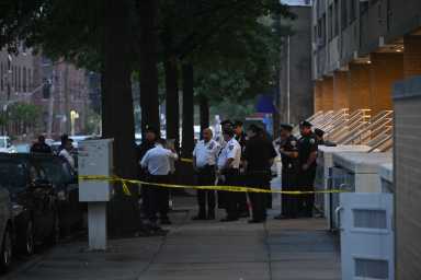 Officers from the 73 Precinct responded to their latest shooting at Riverdale Avenue and Bristol Street in Brooklyn.