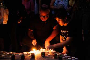 Bring Them Home Columbus Circle Vigil