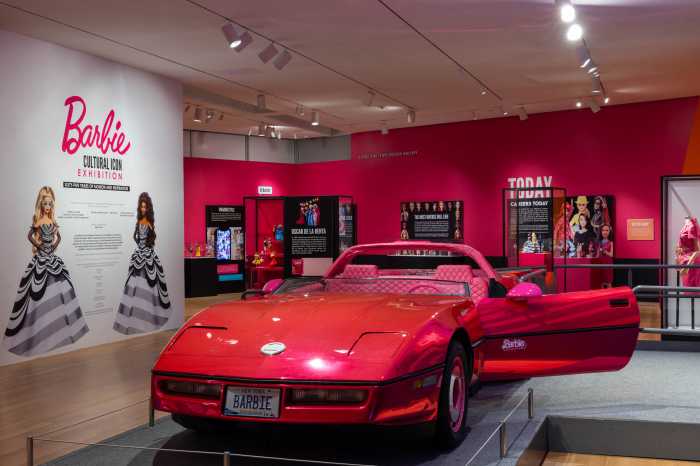 Iconic Barbie Corvette at MAD Gala