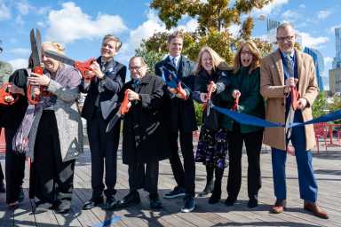 NY:  Ribbon Cutting Pier 97