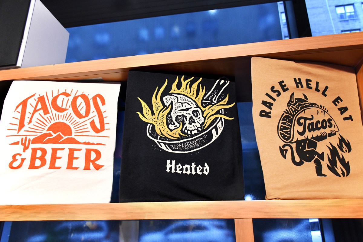 T-Shirts by Pyknic are some of the more popular non-music items at Catalyst