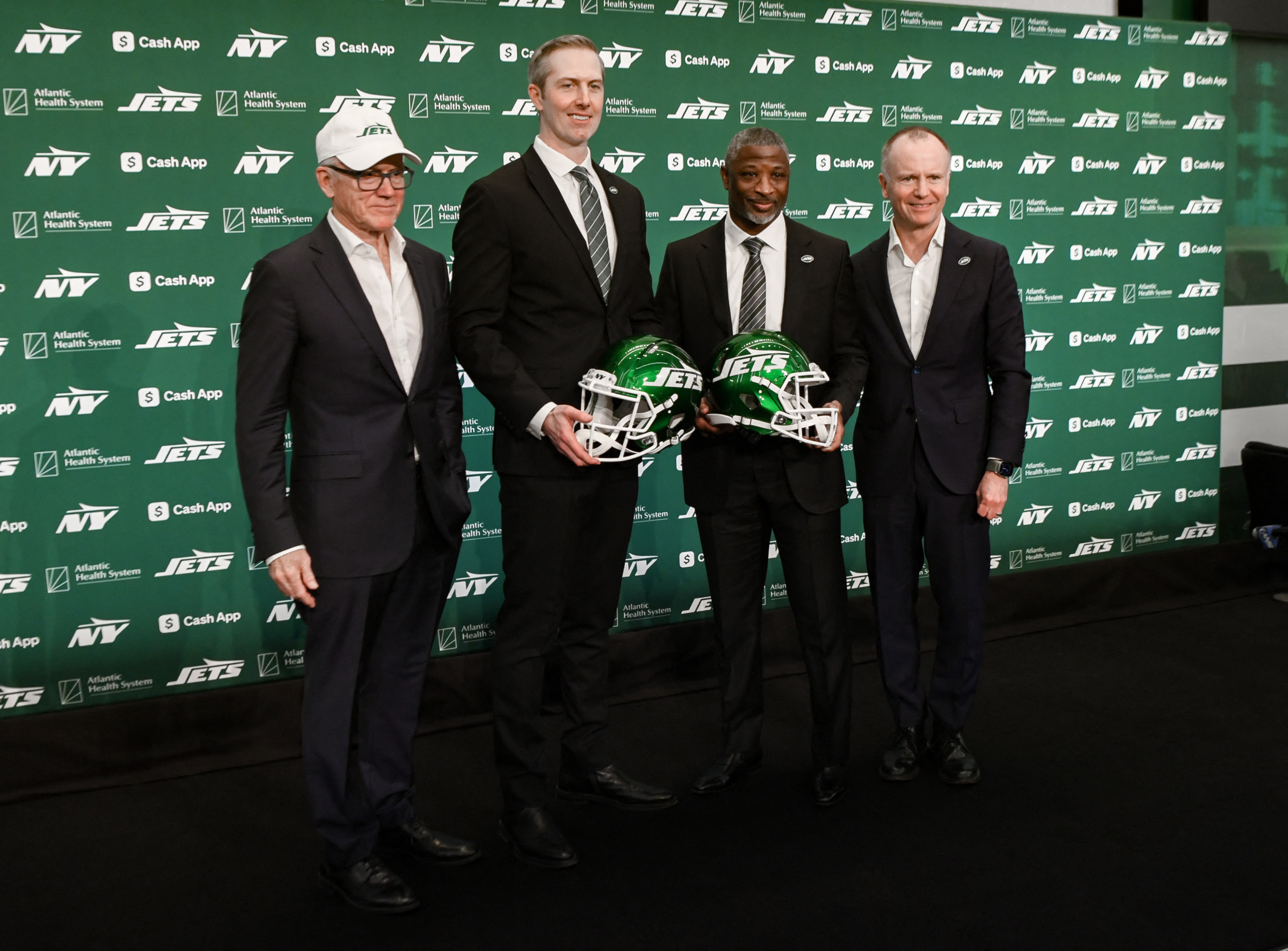 Will Aaron Rodgers return to Jets? New management says 'we'll have our process' 2 Woody Johnson Darren Mougey Aaron Glenn Jets