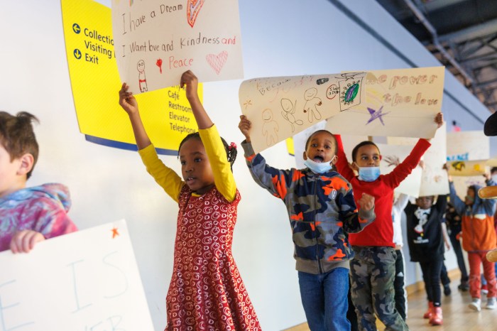 Martin Luther King Jr. Day is Monday. Here's the many NYC community events to mark the special day 3 Join Brooklyn Children's Museum for their annual MLK Day celebration.