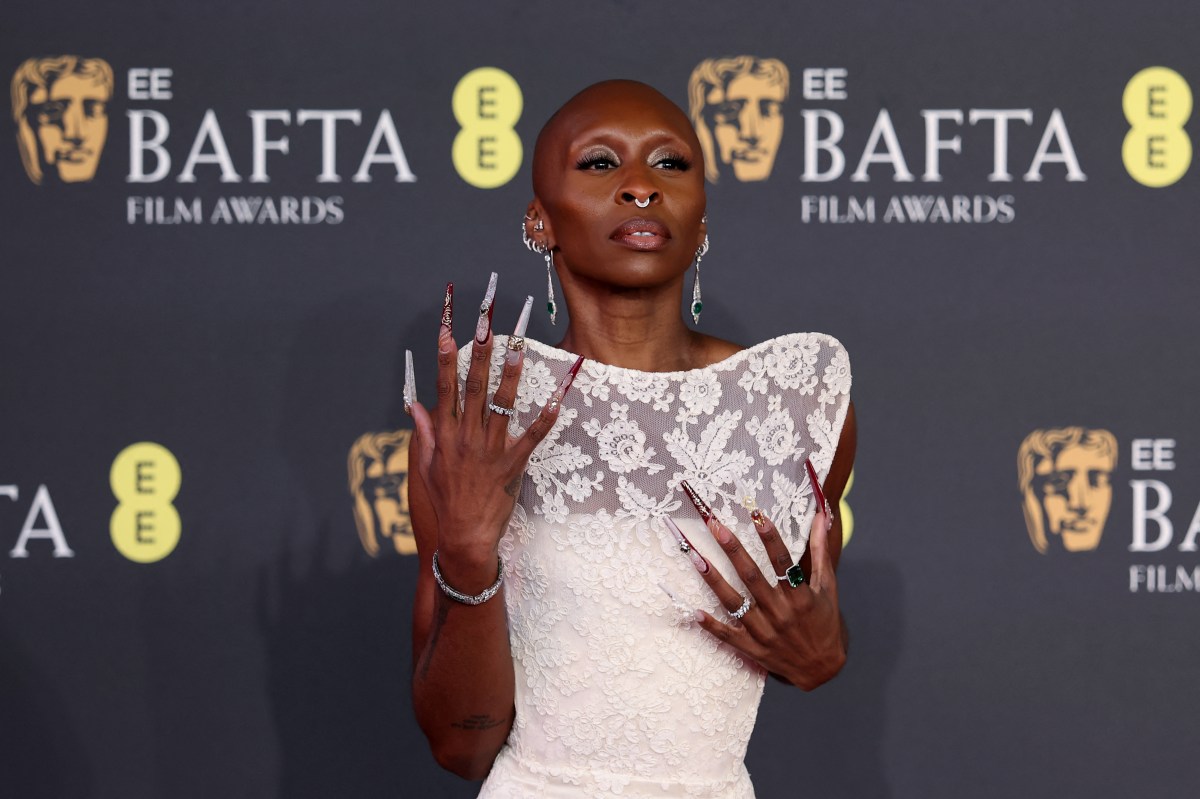 Broadway | 'Book of Mormon' makes history, Cynthia Erivo named Tony Awards host, and more 2 Cynthia Erivo attending red carpet with white dress and long nails.