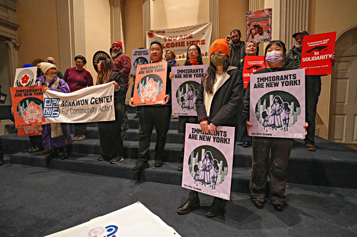 'I am fearful': Immigrants at East Village church voice angst and anger over ICE raids, and whether they're next to be targeted 2