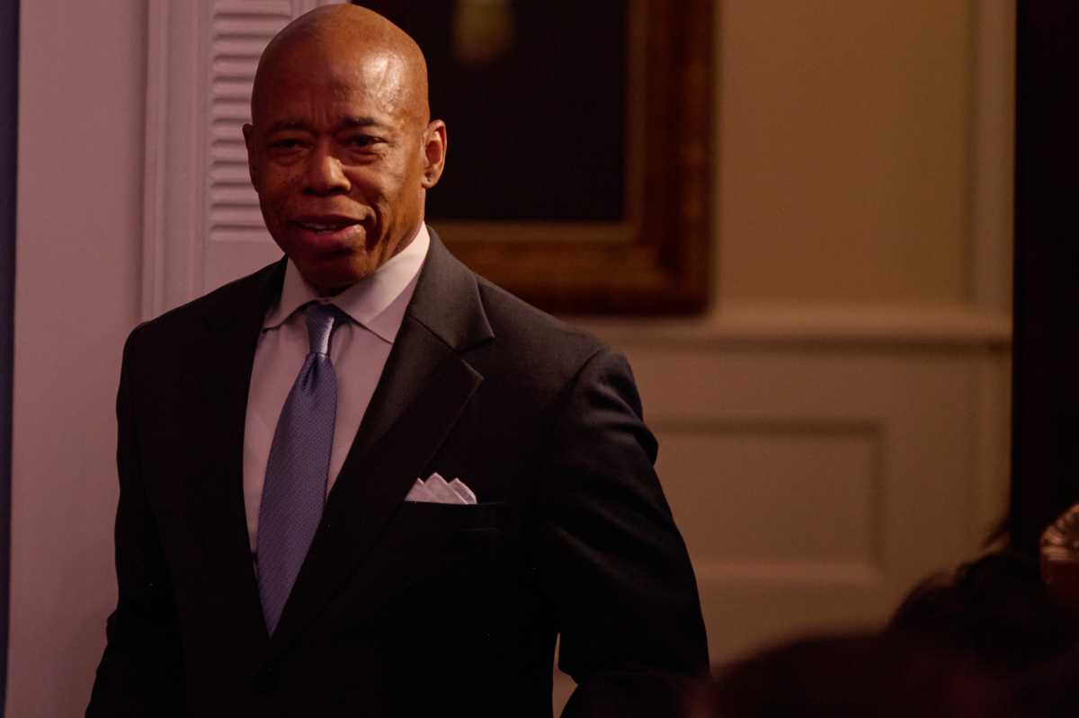 Mayor Adams in NYC Mayoral Race