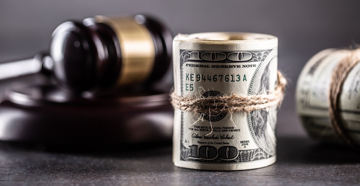 Bail reform money and gavel