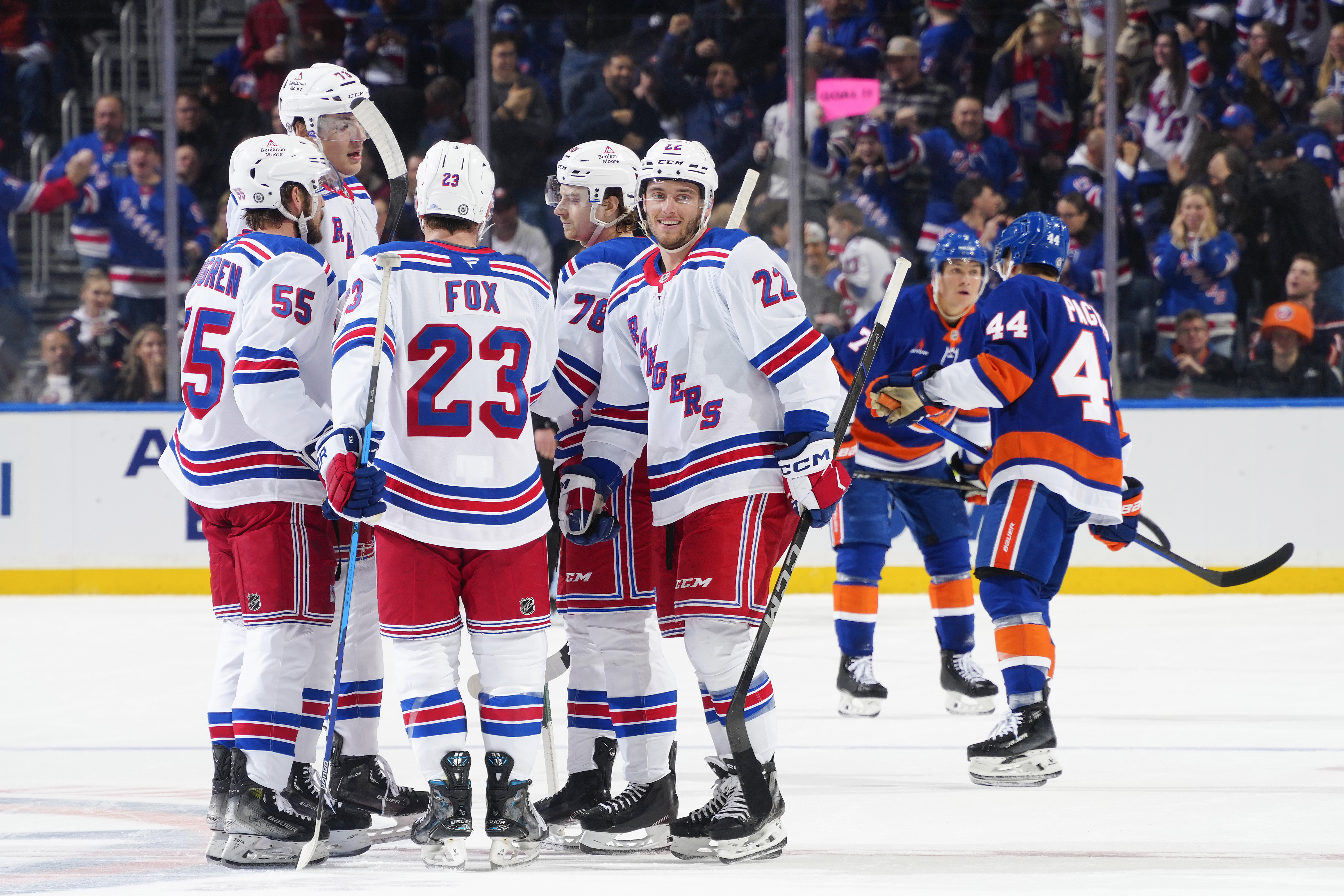 How Rangers overpowered Islanders to stay in playoff race: 3 takeaways 2 Jonny Brodzinski Rangers Islanders