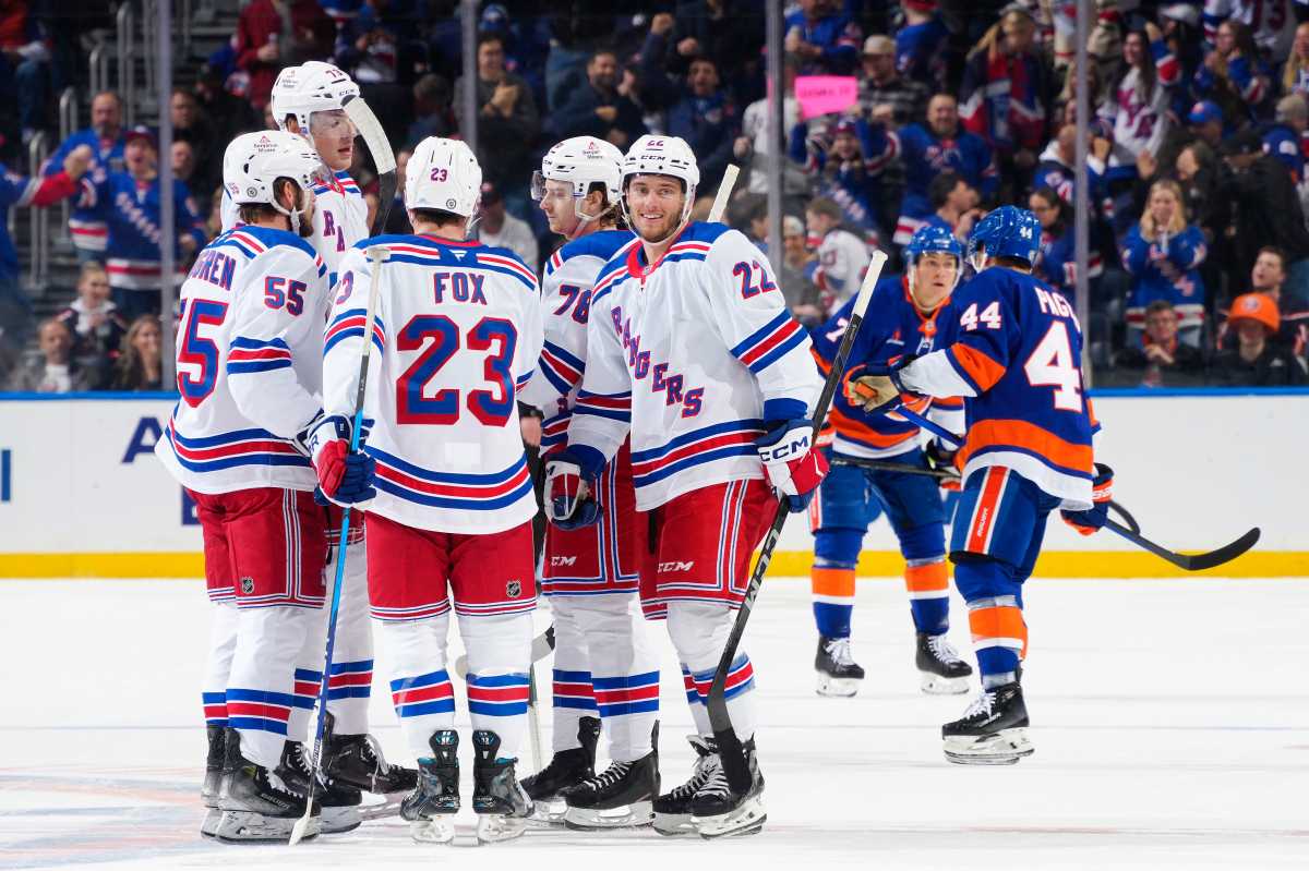 Jonny Brodzinski Rangers Islanders