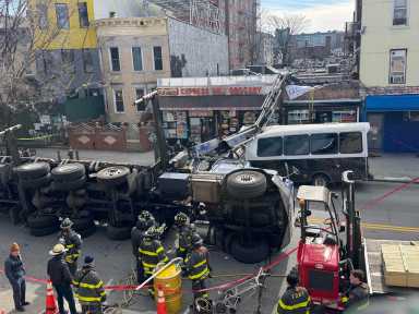Site of Brooklyn crane collapse