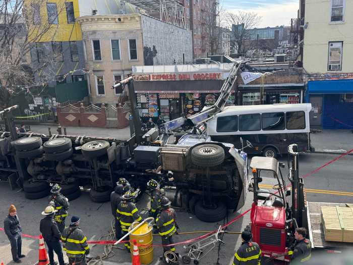 Site of Brooklyn crane collapse