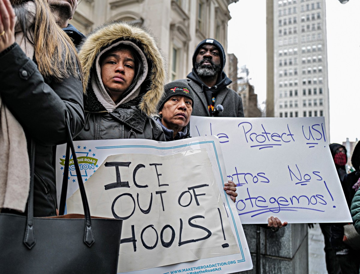 Fire and 'ICE': Immigrant advocates, pols rail against City Hall memo on cooperation with fed agents at schools and shelters 6