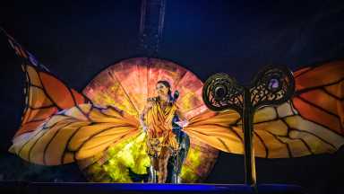 Acrobats push the limits of human performance in ‘LUZIA,’ where every leap, twist, and turn is part of an immersive journey through light, rain, and Mexican culture.