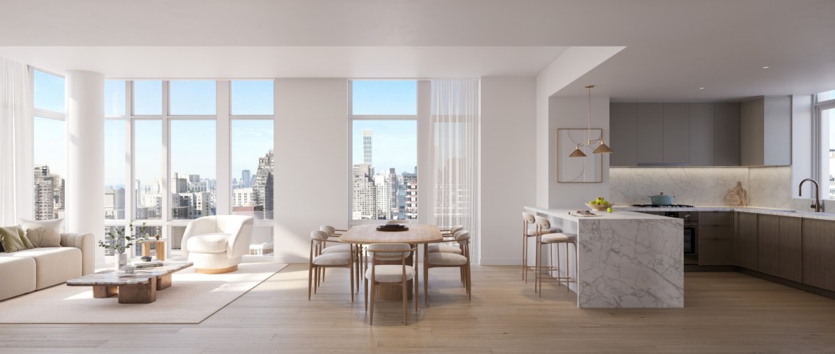 A staged living room at Maison78.