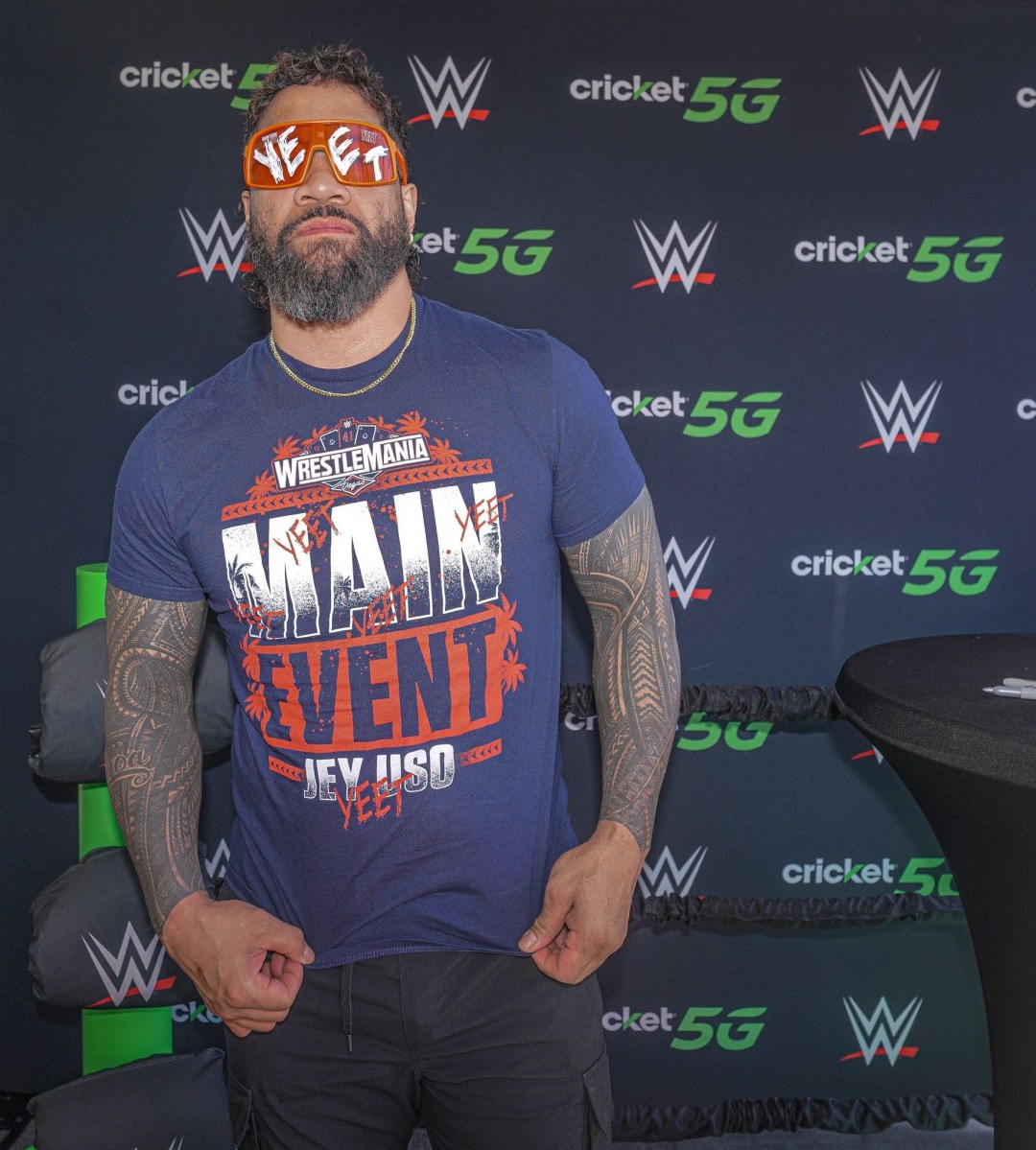 'YEET!' and greet: WWE Superstar Jey Uso speaks with amNY about the road to Wrestlemania 'Main Event' 7