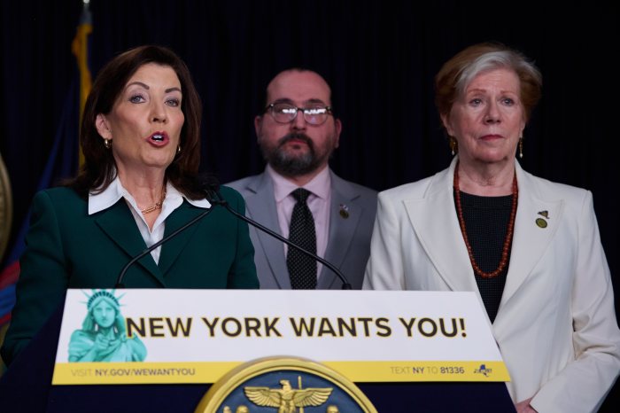 Governor Kathy Hochul wants impacted federal workers by DOGE to work with New York State and city