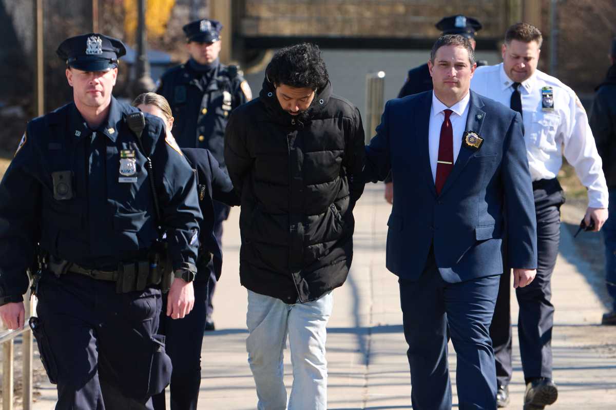 Christopher Benitez was arrested for allegedly punching a woman on the J train.