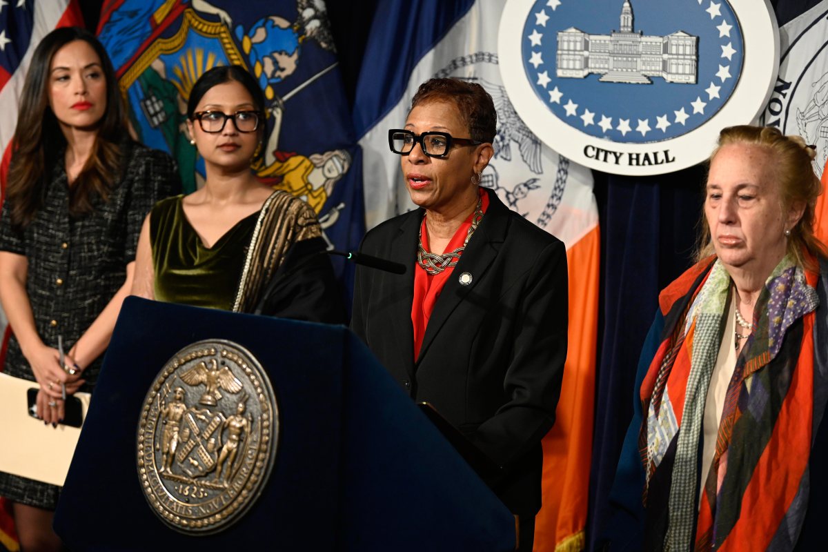 Adams under fire from rivals for perceived silence on Trump’s immigrant crackdown 3 Speaker Adams speaks about 2025 NYC mayor's race