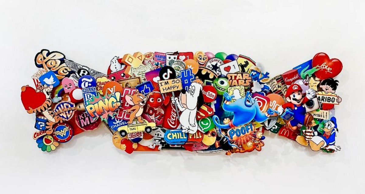 Chloé Bolloré and the Pop Art Rebellion starts a new chapter 3 Pop Candy Allongé by Chloé Bolloré