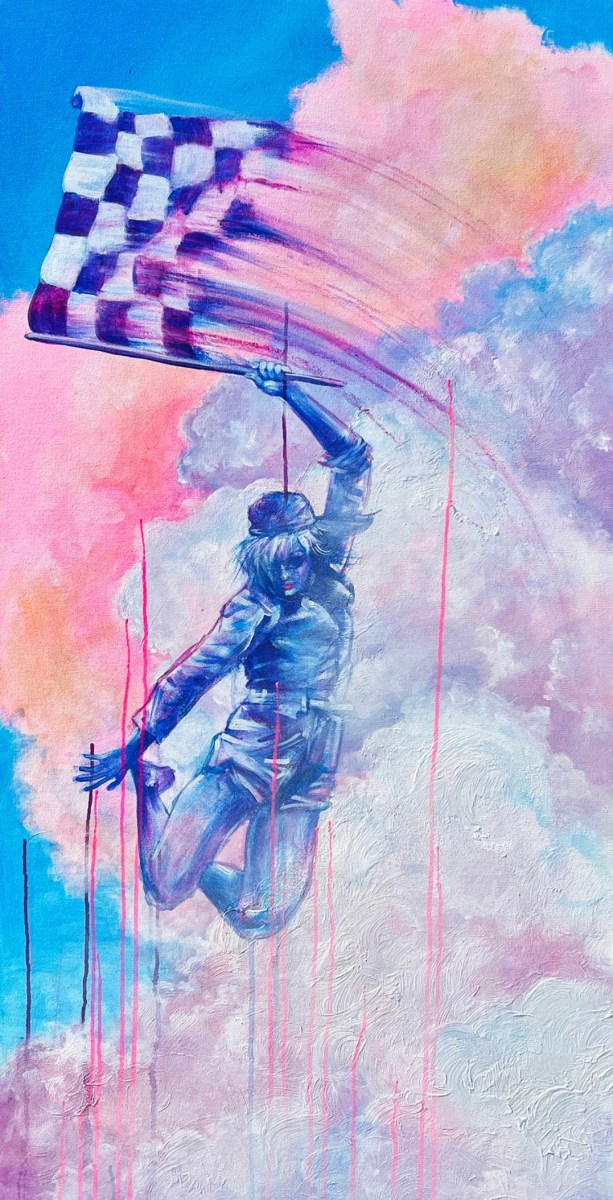 Women in Art: Go Go Girl by Friday Jones