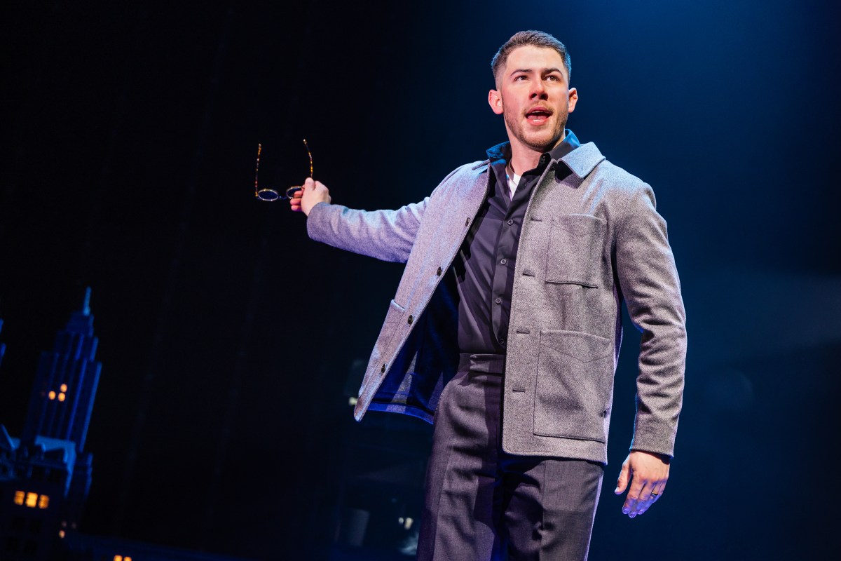 Nick Jonas in "The Last Five Years" revival on Broadway.