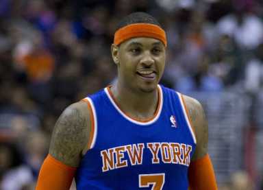 Carmelo Anthony Knicks