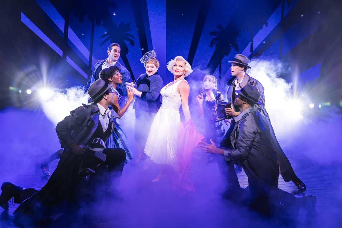 The cast of "Smash"