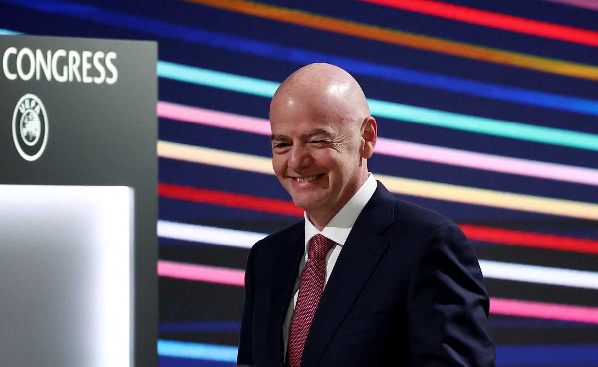 FIFA president Gianni Infantino