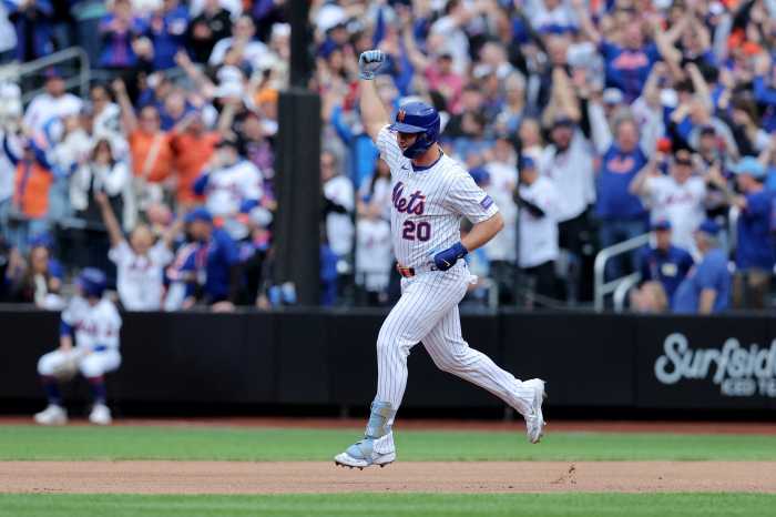 Pete Alonso home run Mets home opener Blue Jays