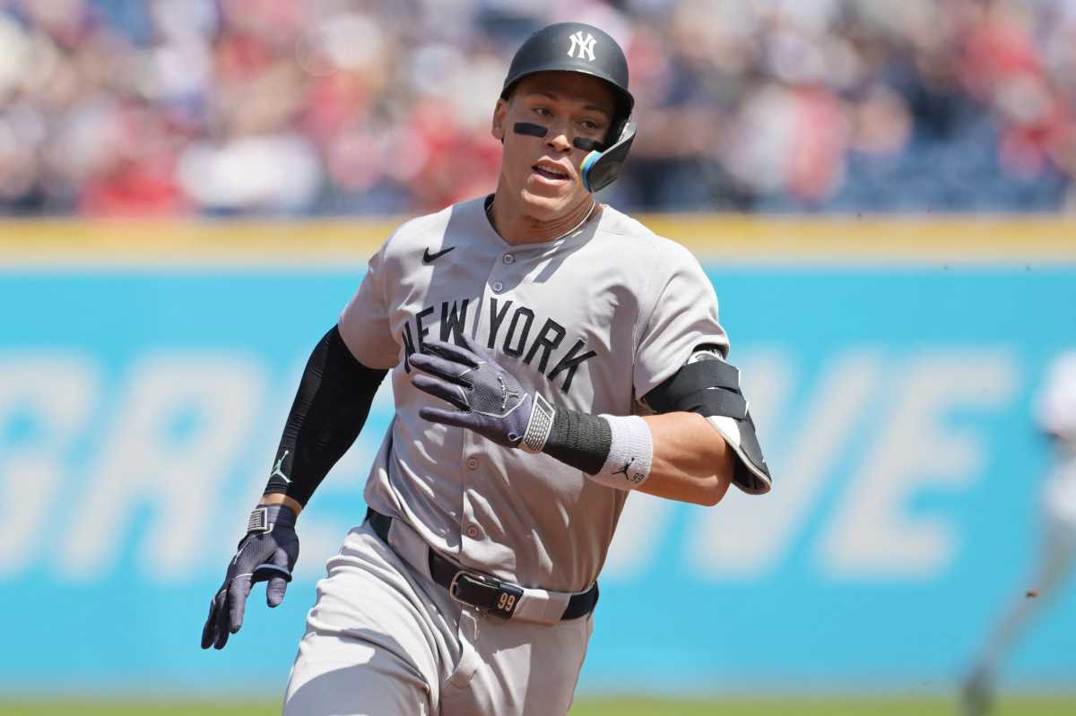 Yankees Aaron Judge running against Guardians