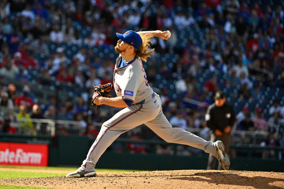 Mets bullpen pitcher Ryne Stanek