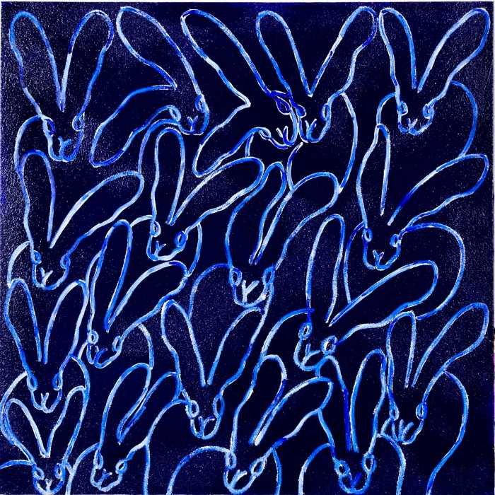 Art: "Blue Rhapsody" by Hunt Slonem