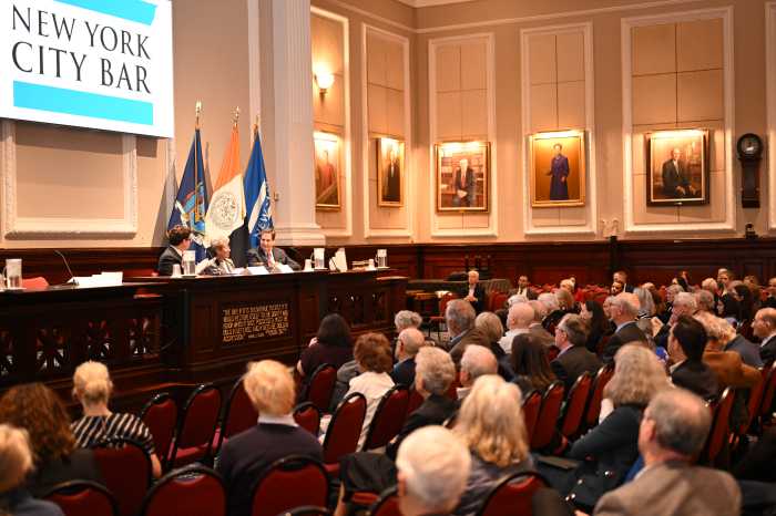 NYC Bar President sounds alarm on political threats to judicial independence: 'it must not be normalized' 4 Scheindlin emphasized the fear judges face in today’s climate, while Diller highlighted the critical role of the legal profession in protecting the integrity of the courts at the April 21 event