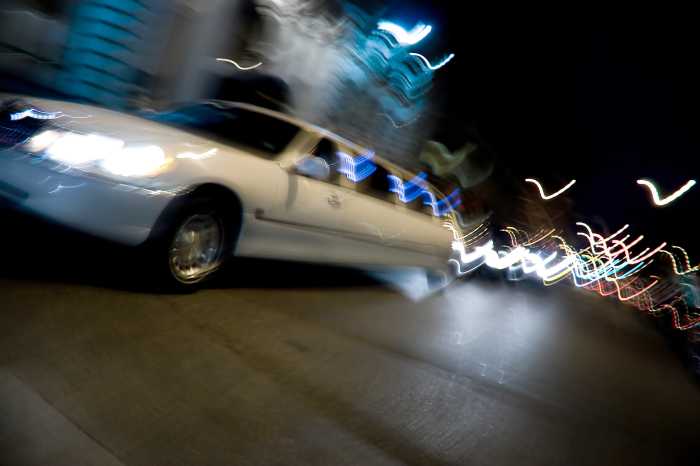 Limo driving in New York