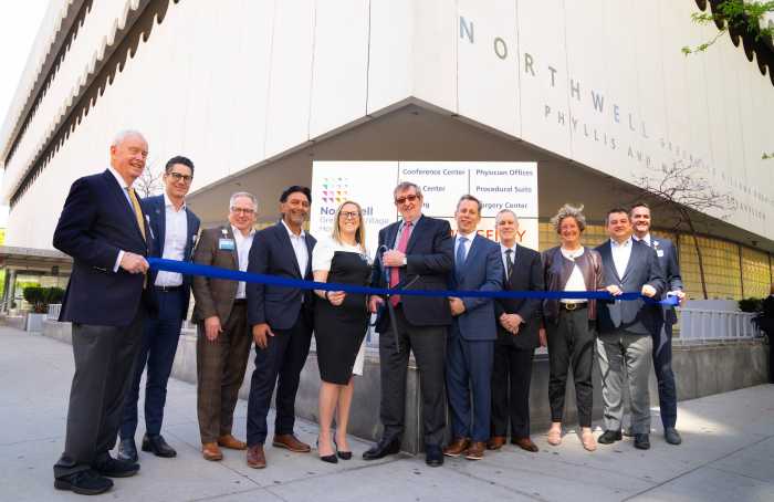 Northwell Greenwich Village Hospital celebrated a ribbon-cutting ceremony on April 28.