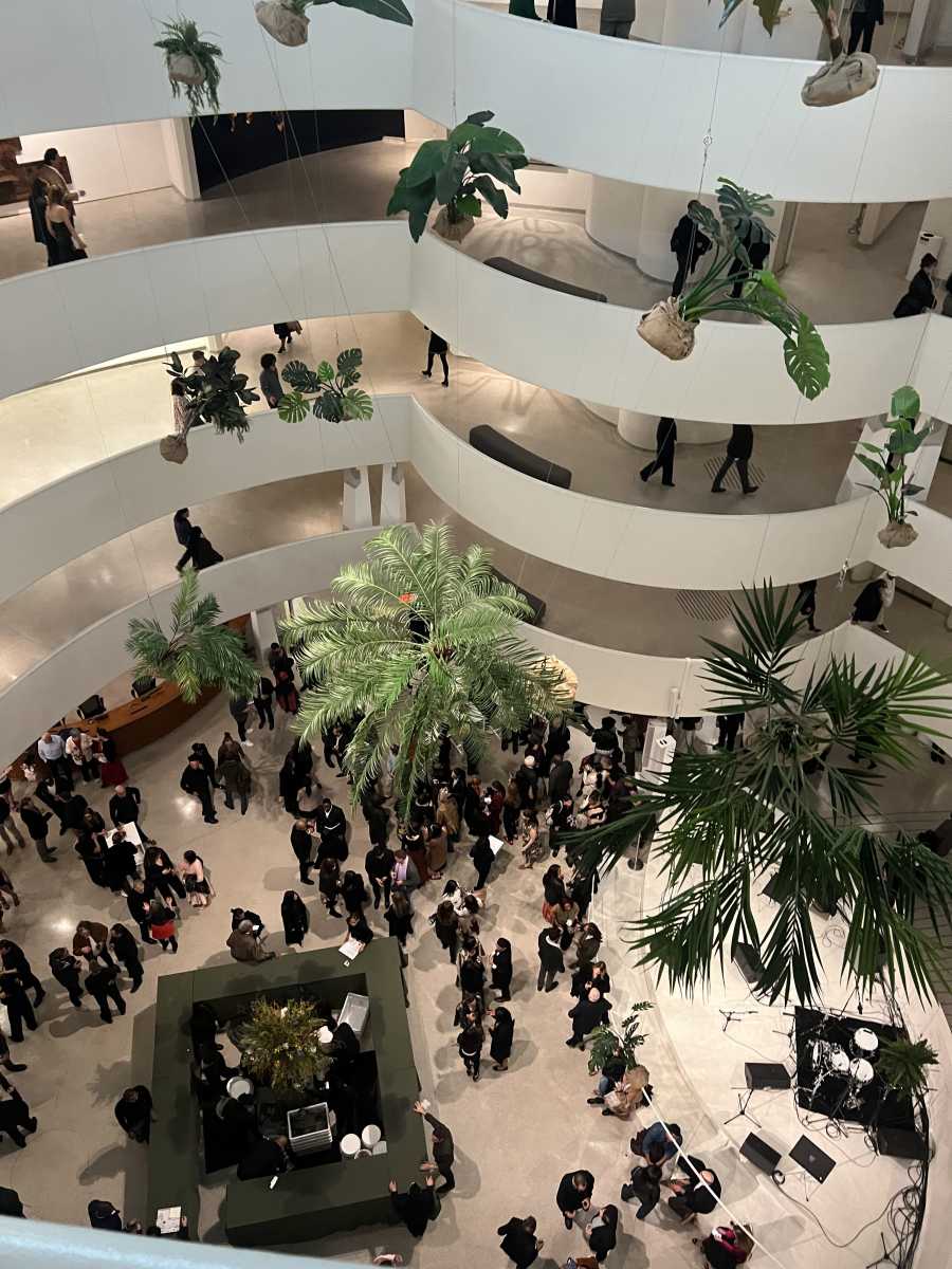 Rashid Johnson at the Guggenheim: A night of velvet thunder and sacred swagger 4 Collector’s Night at the Guggenheim for Rashid Johnson’s "Black & Blue" arrived as a full-throated incantation.