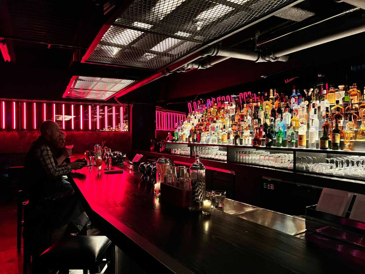 Nothing Really Matters bar, where you can get drinks based on The Great Gatbsy