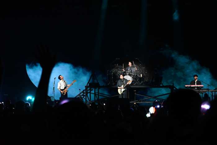 Day6 performed at sold out show at Madison Square Garden on April 19.
