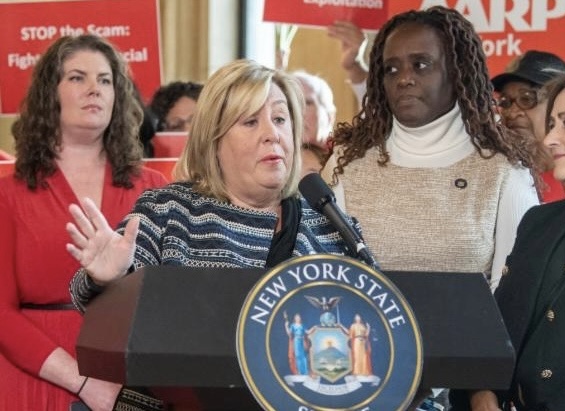 Assembly Member Rebecca A. Seawright talks medicaid